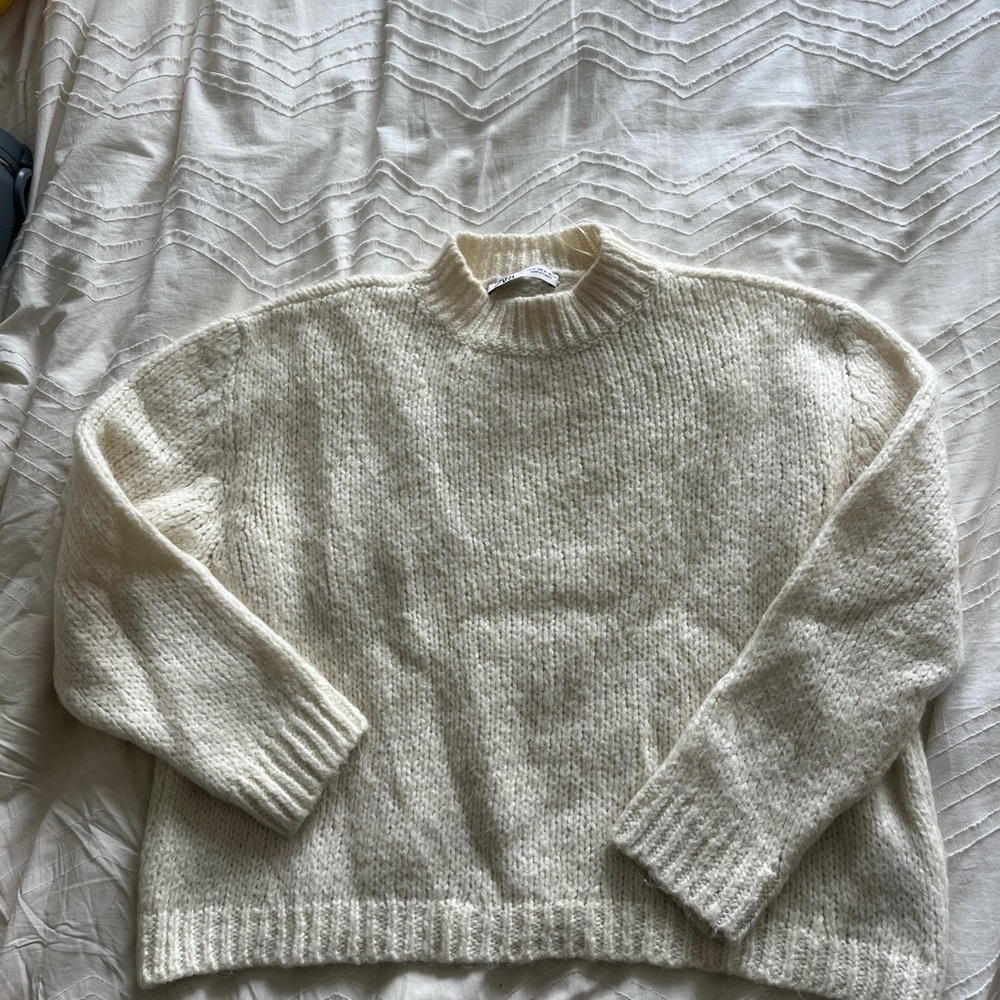 Zara Cream Sweater